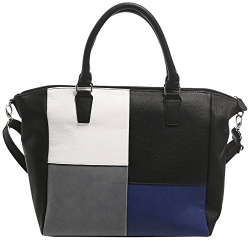 Comprar s.Oliver 39.508.94.5214 - Bolsa de la compra de piel sintética mujer, color negro, talla 33x31x10 cm (B x H x T) al mejor precio