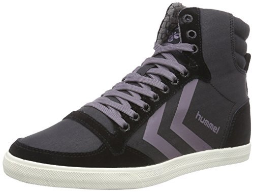 Comprar Hummel HUMMEL SS WAXED HERRINGBONE HI - zapatillas deportivas altas de lona Unisex adulto, color negro, talla 38 al mejor precio