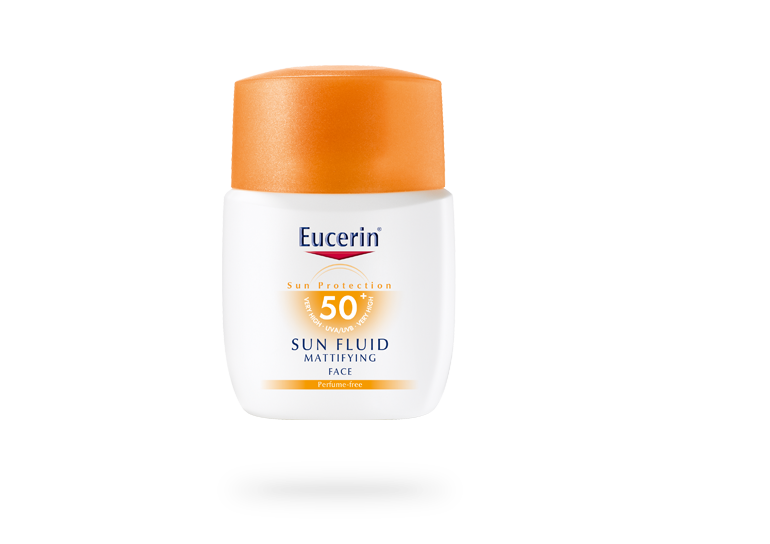 Comprar Fluido Solar Eucerin Matificante Factor de Protección +50 50 ml. al mejor precio