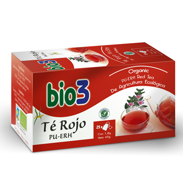 Comprar Té Rojo Pu-erh 25 Bio3 25 Bolsitas al mejor precio