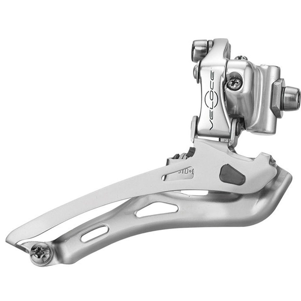 Comprar Campagnolo Veloce 10 Speed Band-On Front Derailleur - Silver - 35mm al mejor precio