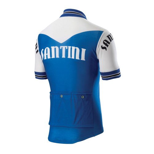 Comprar Santini Fashion - Maillot, talla M, color azul al mejor precio