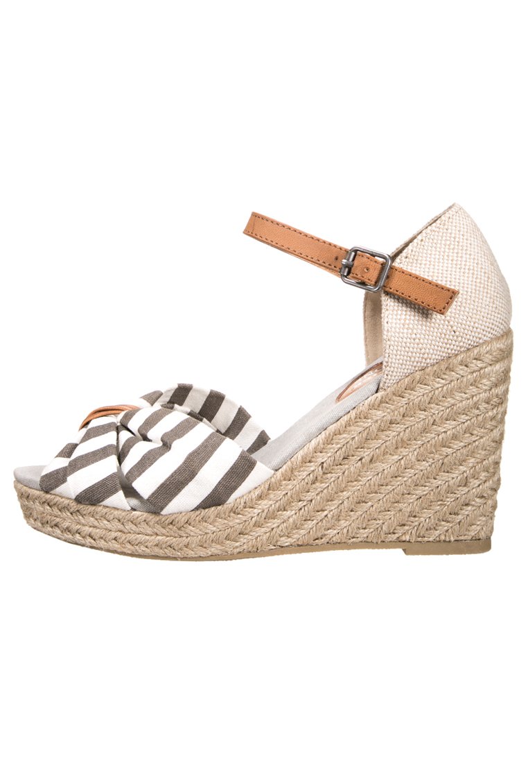 Comparar mejores precios Pier One Sandalias con plataforma grey con descuentos Comprar Pier One Sandalias con plataforma grey al mejor precio