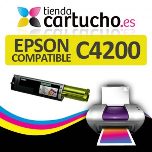 Comprar Toner AMARILLO EPSON C4200 compatible, sustituye al toner original EPSON C13S050242Toner AMARILLO EPSON C4200 compatible, sustituye al toner original EPSON C13S050242 al mejor precio
