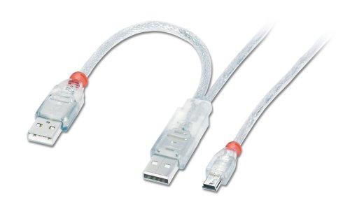 Comprar Lindy 31779 - Cable USB (50 cm, 2 x macho, 1 x macho), blanco al mejor precio