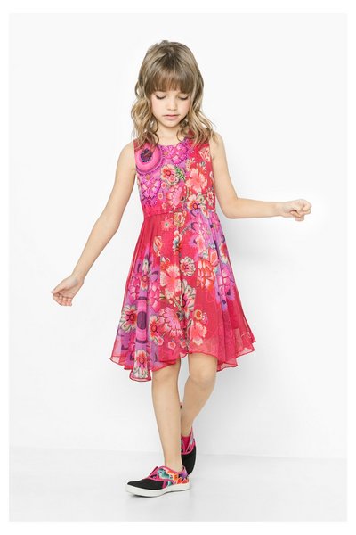 Comprar Desigual - Mujer - Vestido con falda asimétrica para niña - Mnrovia - Size 11/12 al mejor precio