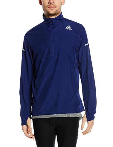 Comprar adidas Run Anorak M - Chaqueta de chándal para hombre, color azul marino / gris, talla S al mejor precio