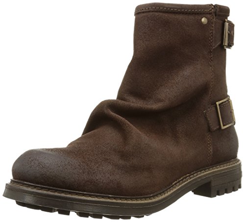 Comparar mejores precios Base London Bullit - Botas biker para hombre, color marrón (greasy suede brown), talla 46 con descuentos Comprar Base London Bullit - Botas biker para hombre, color marrón (greasy suede brown), talla 46 al mejor precio