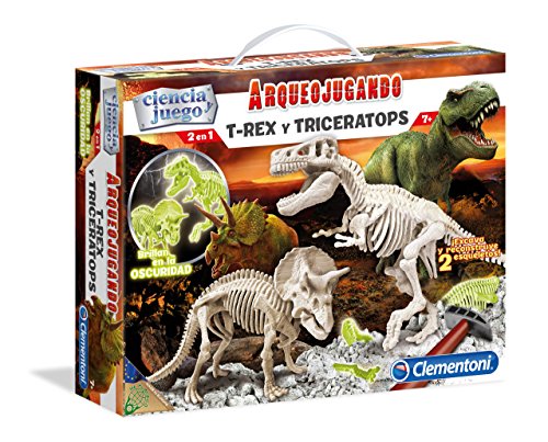 Comparar mejores precios Ciencia y Juego - Arqueojugando T-Rex y Triceratops fosforescente , juego educativo (550548) con descuentos Comprar Ciencia y Juego - Arqueojugando T-Rex y Triceratops fosforescente , juego educativo (550548) al mejor precio