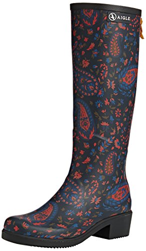 Comprar AigleMiss Juliette Print Gummistiefel - botas de goma sin forro con caña alta Mujer
, color Varios Colores, talla 41 al mejor precio