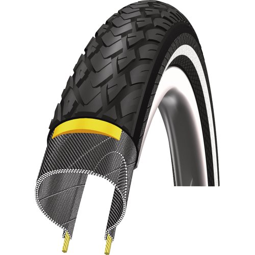 Comprar Schwalbe Marathon - Cámara para bicicleta (50,8 x 3,81cm, con alambre, incluye capa reflectante Greenguard) negro negro Talla:26x1.50 al mejor precio