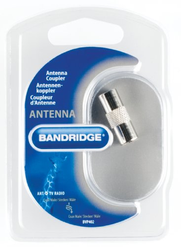 Comparar mejores precios Bandridge BVP402 adaptador de cable - Adaptador para cable (Coax, Coax, Aluminio, Macho/Macho, Metal) con descuentos Comprar Bandridge BVP402 adaptador de cable - Adaptador para cable (Coax, Coax, Aluminio, Macho/Macho, Metal) al mejor precio