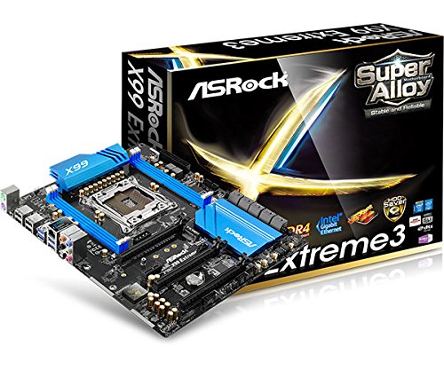 Comprar ASRock X99 Extreme3 - Placa base ATX (Socket 2011, 4 x DDR4, Intel X99, Gigabit 10/100/1000 Mbit/s) al mejor precio