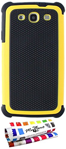 Comprar Muzzano F14368 - Funda para Samsung Galaxy S3, color amarillo al mejor precio