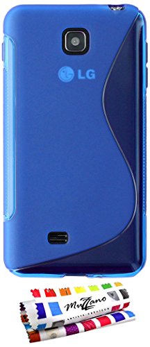 Comprar Muzzano F7308 - Funda para LG Optimus F5, color azul al mejor precio
