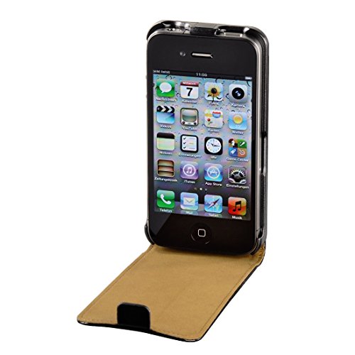Comprar Hama FlipCase - Funda para Apple iPhone 4/4s, color negro al mejor precio