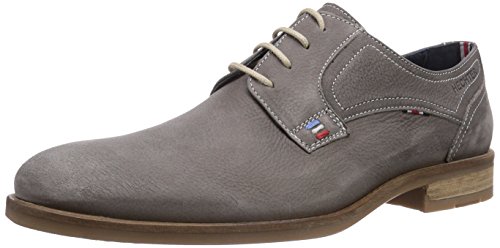 Comprar Daniel Hechter HD15035 - zapatos con cordones de cuero hombre, color gris, talla 46 al mejor precio