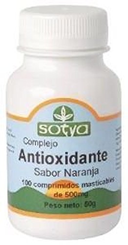 Comprar Antioxidante (Sabor Naranja) 100 comprimidos masticables de Sotya al mejor precio