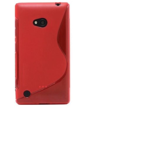 Comprar Bluetrade BT-TPU-NL720R - Funda TPU para Nokia Lumia 720, color rojo al mejor precio