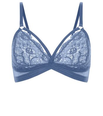 Comprar Blue Mesh Caged Crossover Bralet al mejor precio