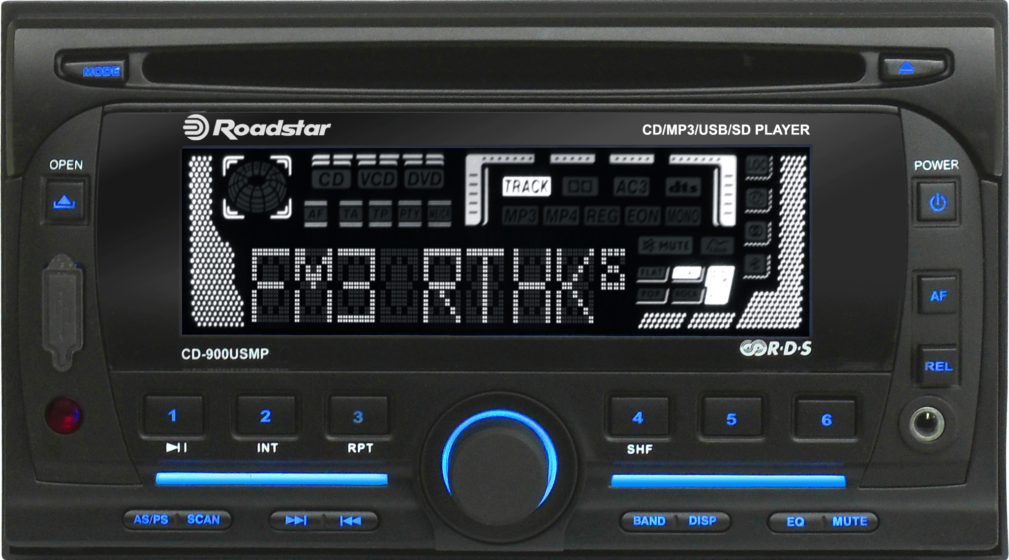 Comprar ROADSTAR CD-900USMP DOUBLE DIN FULL DETACHEABLE PANNEL al mejor precio
