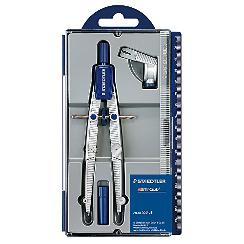 Comprar Staedtler - Set de dibujo: compás escolar, adaptador y tubo de minas (550 01) al mejor precio