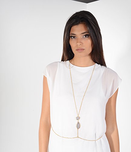 Comprar Parfois - Mujer - Collar Largo Bucolic Dust - Blanco - al mejor precio