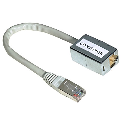Comprar Hama - CAT5 Cross-Over adaptador 8p8c, Plug - Jack, male/female, CAT5 Cross-Over, RJ 45, RJ 45, Gris al mejor precio