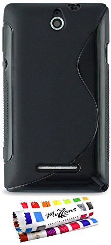 Comprar Muzzano F7162 - Funda para Sony Xperia E, color negro al mejor precio