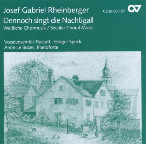 Comparar mejores precios Rheinberger : Musique chorale profane I - Dennoch singt die Nachtigall con descuentos Comprar Rheinberger : Musique chorale profane I - Dennoch singt die Nachtigall al mejor precio