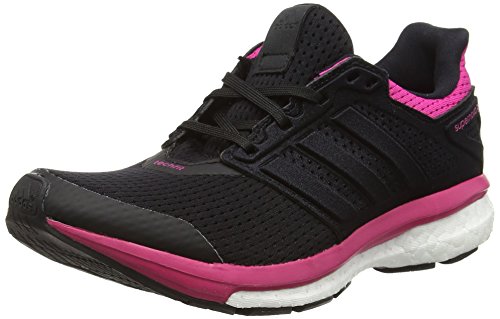 Comprar adidas Supernova Glide 8 W Zapatillas de running, Mujer, Negro / Negro / Rosa, 42 2/3 al mejor precio