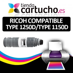 Comprar Toner Ricoh Type 1250D / TYPE 1150D compatibleToner Ricoh Type 1250D / TYPE 1150D compatible al mejor precio