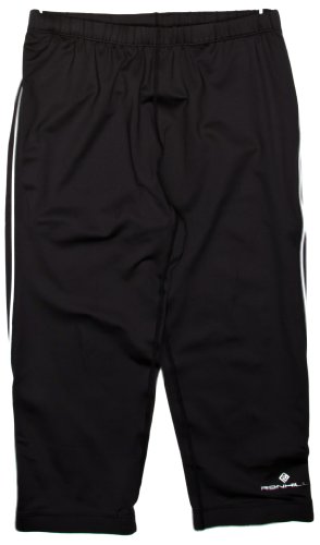 Comprar Ronhill Junior Pursuit - Pantalones de running infantil, tamaño 7 - 8 años, color negro al mejor precio