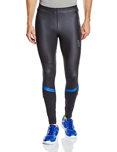 Comprar Gore Running Wear Air Windstopper - Mallas para hombre, color negro / azul, talla L al mejor precio
