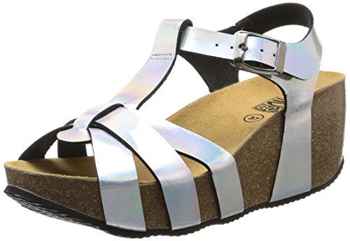 Comprar No Box Judy - Sandalias de vestir de cuero para mujer Plata Argent (Silver) 41 al mejor precio