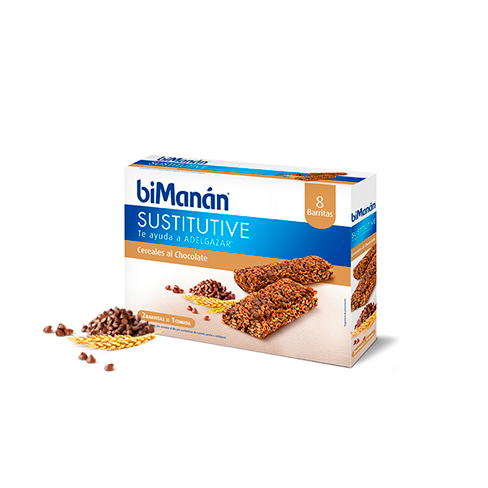 Comprar Barritas biManán Sustitutive Sabor Cereales al Cacao con Chips de... al mejor precio