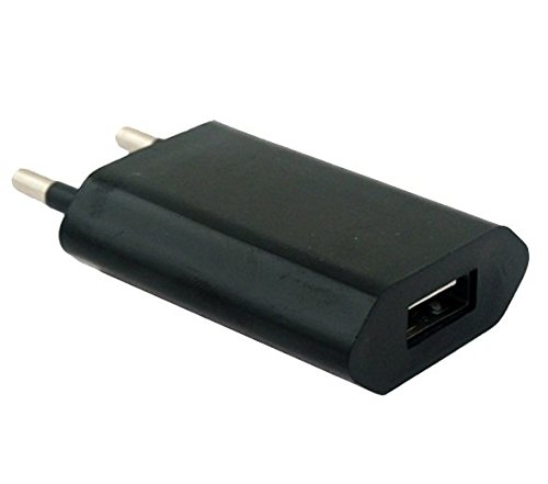 Comprar Cargador rapido usb 1A para Apple Iphone 4, 3, 3G, 3Gs, negro al mejor precio