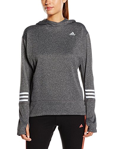Comprar Adidas RS Icon Hood W - Sudadera para mujer, color gris / blanco, talla XS al mejor precio
