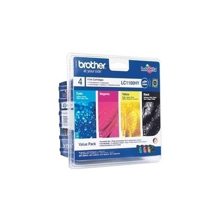 Comprar MULTIPACK BROTHER LC1100VALBP MFC5890CN/ DCP6690CW/ MFC6490CW/ MFC6890CDW al mejor precio