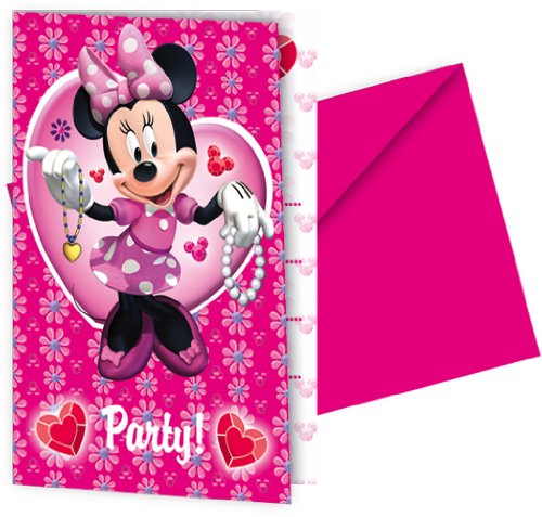 Comparar mejores precios Amscan - Procos 6354 - Einladungskarten - Disney Minnie - 6 StÃ1/4ck con descuentos Comprar Amscan - Procos 6354 - Einladungskarten - Disney Minnie - 6 StÃ1/4ck al mejor precio