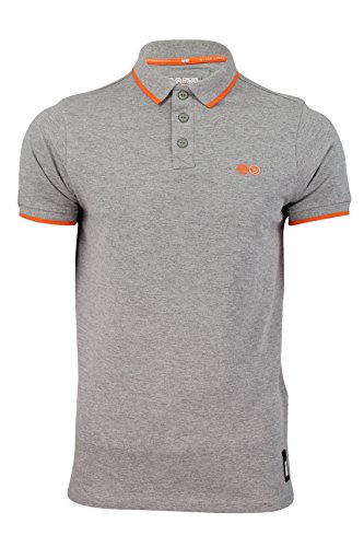 Comprar Crosshatch - Polo - Básico - Clásico - Manga corta - para hombre gris Mediados Gris small al mejor precio