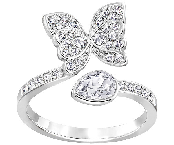 Comprar Swarovski Eden Anillo Blanco Chapado en rodio al mejor precio