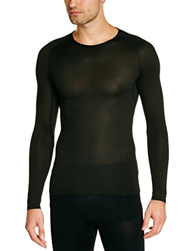 Comprar GORE RUNNING WEAR Essential Base Layer Manga Larga - Camiseta de running para hombre, color negro, talla L al mejor precio