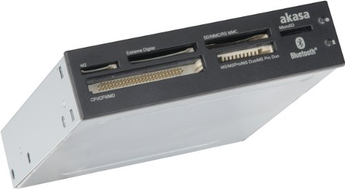 Comprar Akasa AK-ICR-11 - Lector (CF, CF+, MicroDrive, microSDHC, MMC, MS PRO, MS PRO Duo, SD, SDHC, SDXC, 8, 89 cm (3.5