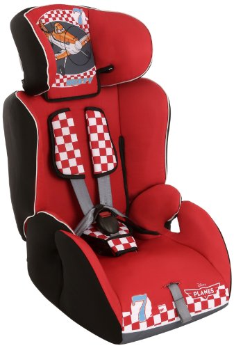 Comprar Piku Aviones Dusty - Silla de coche, grupos 1/2/3 (9-36 kg, 1-12 años), color rojo al mejor precio