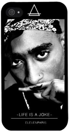 Comprar Eleven Paris - Carcasa para iPhone 4S, diseño de Tupac, color negro al mejor precio