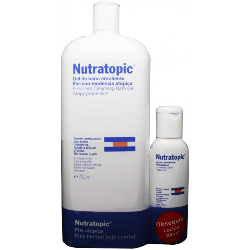 Comprar Nutratopic gel 750 ml + locion 100 ml al mejor precio
