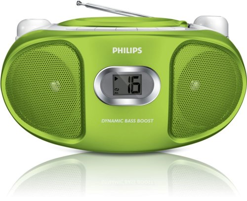 Comprar Philips CD Soundmachine AZ105G - Radio CD (Analógica, FM, Jugador, CD, CD-R, CD-RW, 2 W, AC / batería) (importado) al mejor precio