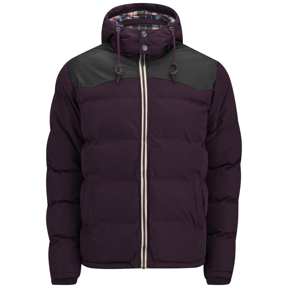 Comprar Soul Star Men's Swoosh Jacket - Burgundy - XL al mejor precio