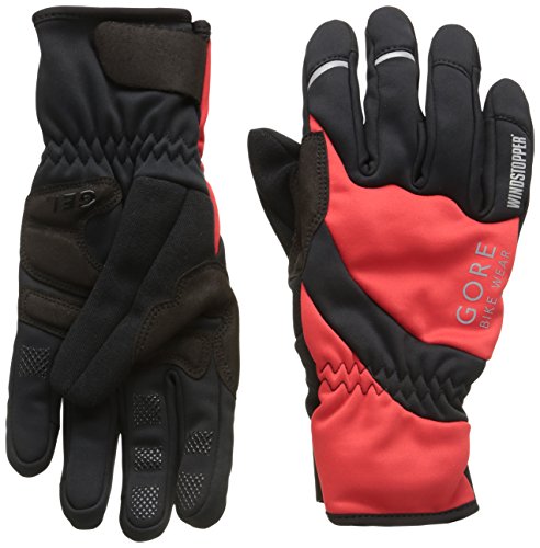 Comprar Gore Bike Wear Universal Windstopper Thermo - Guantes unisex, multicolor (red / black), talla 6 al mejor precio